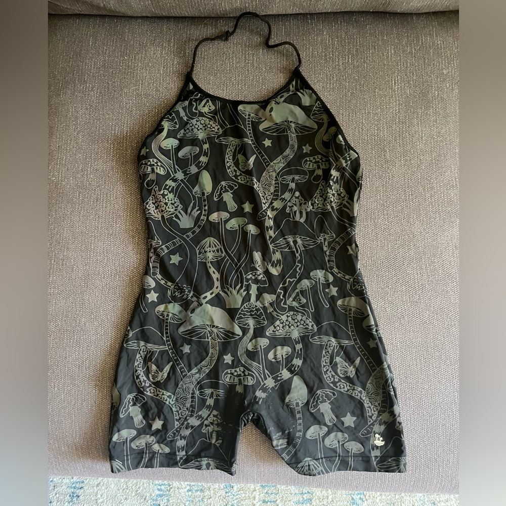 Shroom beach reflective mushroom bodysuit
